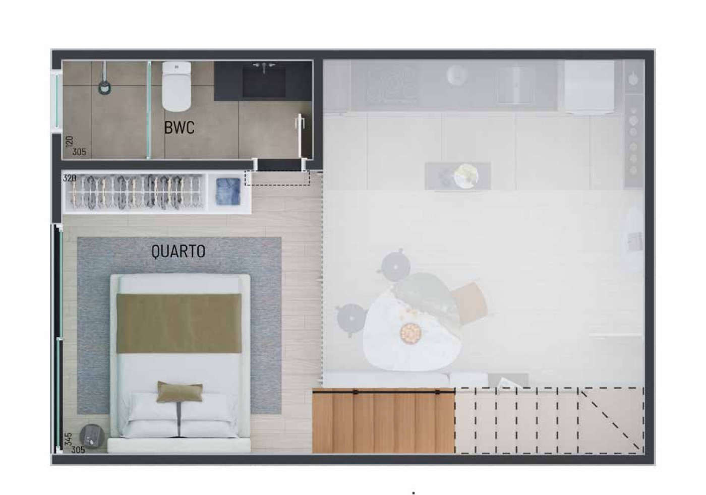 Planta de studio